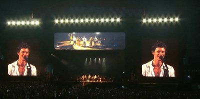 Shawn Mendes no palco do Lollapalooza