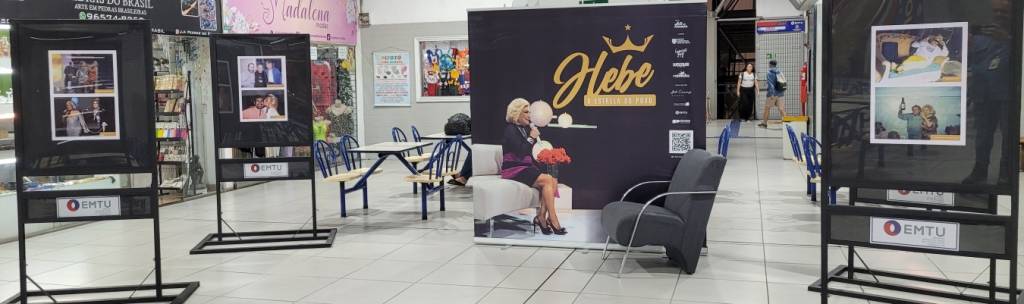 Hebe Camargo ganha homenagem com mostra fotográfica no Terminal Vila Yara