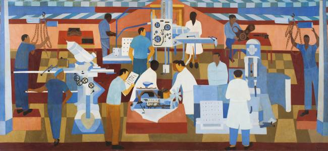 Obra Fábrica, Djanira da Motta e Silva Crédito LUAN TORRES-GALERIA FRENTE-REPRODUÇÃO.jpg fabrica-djanira-da-motta-e-silva