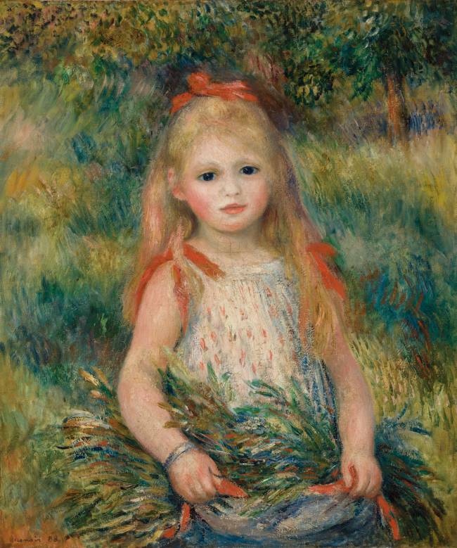 'Menina com as Espigas' (1888), de Renoir