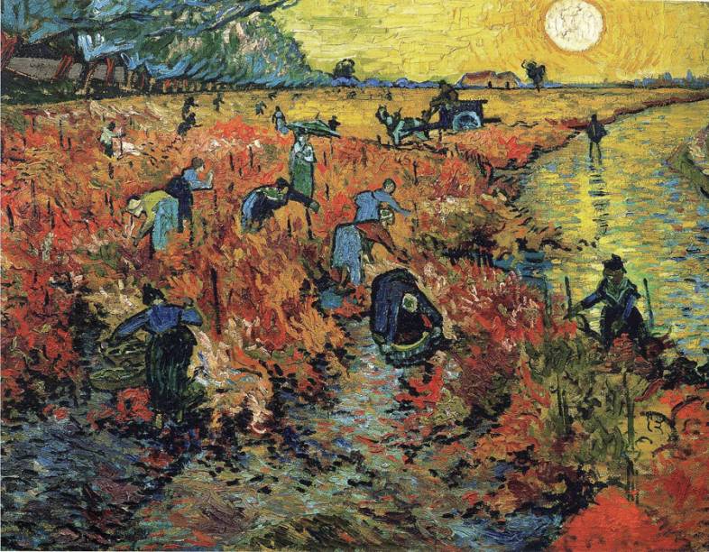 'A Vinha Vermelha': a relação do pintor Van Gogh com a uva