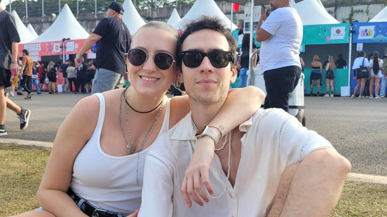 Piera Pupp, 28, designer, e André Botelho, 24, estudante psicologia