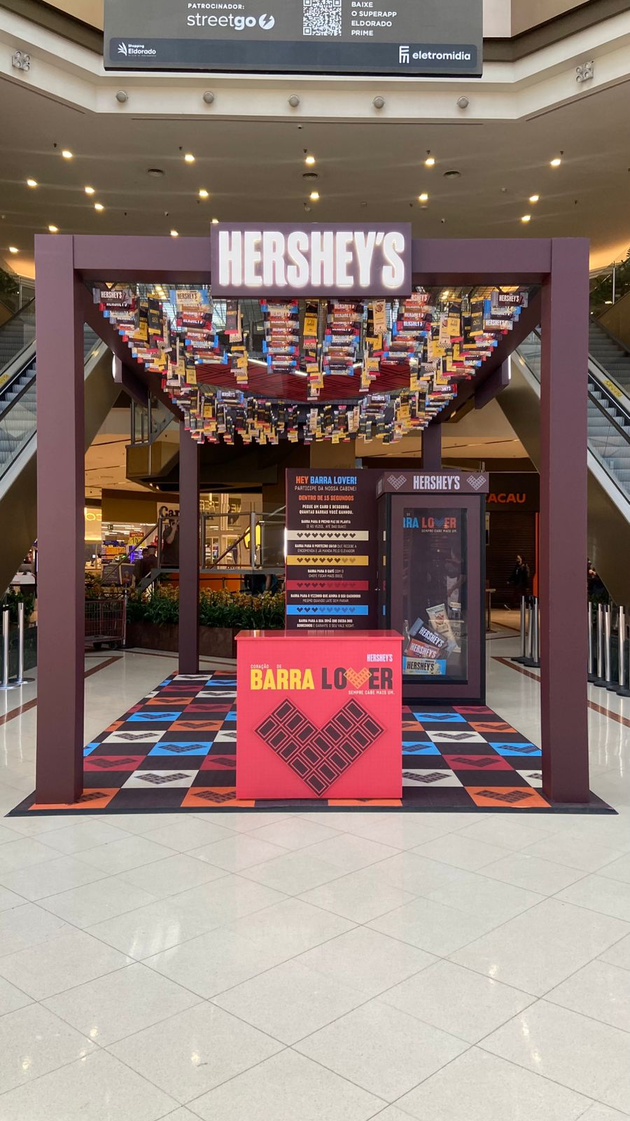 Chocolate de graça: Hershey’s dá barrinhas no Shopping Eldorado e no metrô