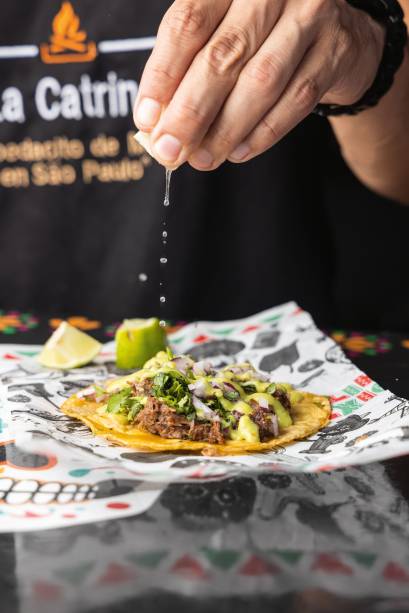 La Catrina: taco barbacoa La Catrina: taco barbacoa