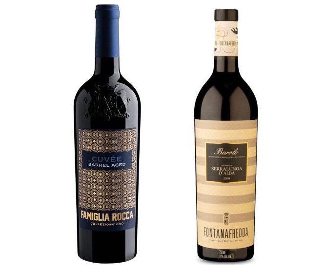 Barolo Serralunga Dalba 2019 e Collezione Oro Cuvée Barrel Aged Rosso Salento IGT 2022 Vinhos - Páscoa