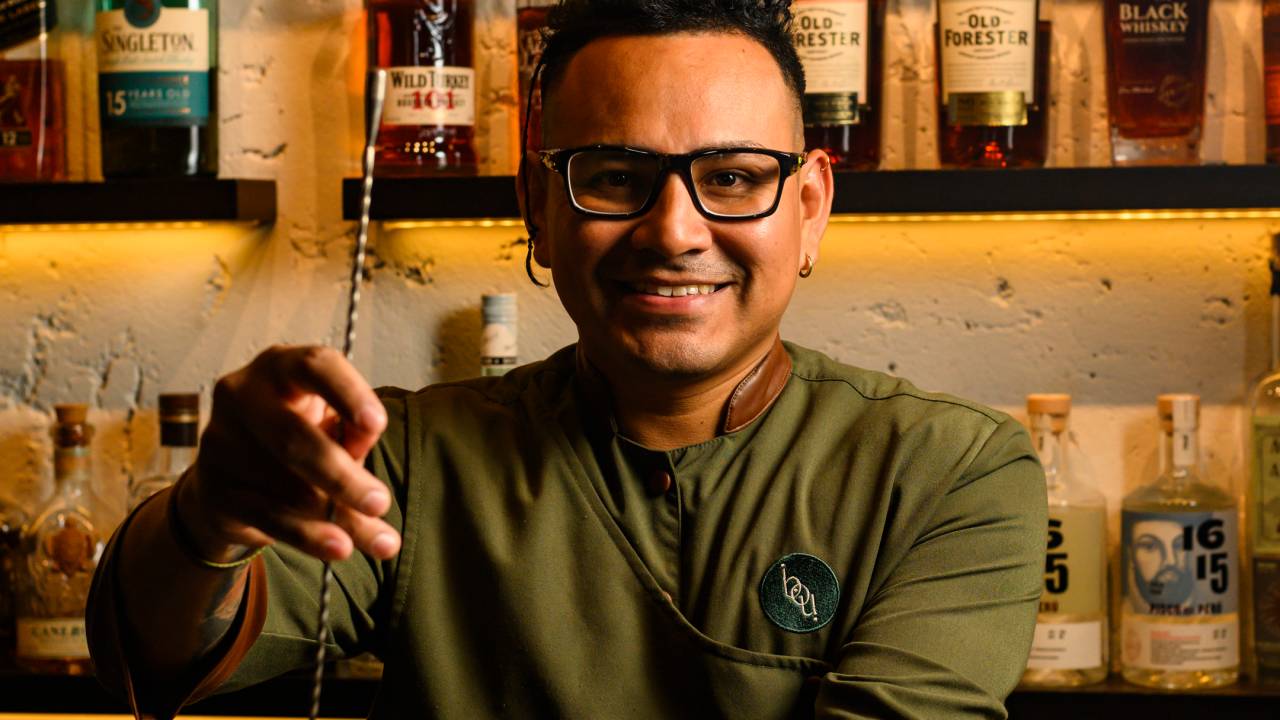 John Rojas, do Bijou Cocktail Bar
