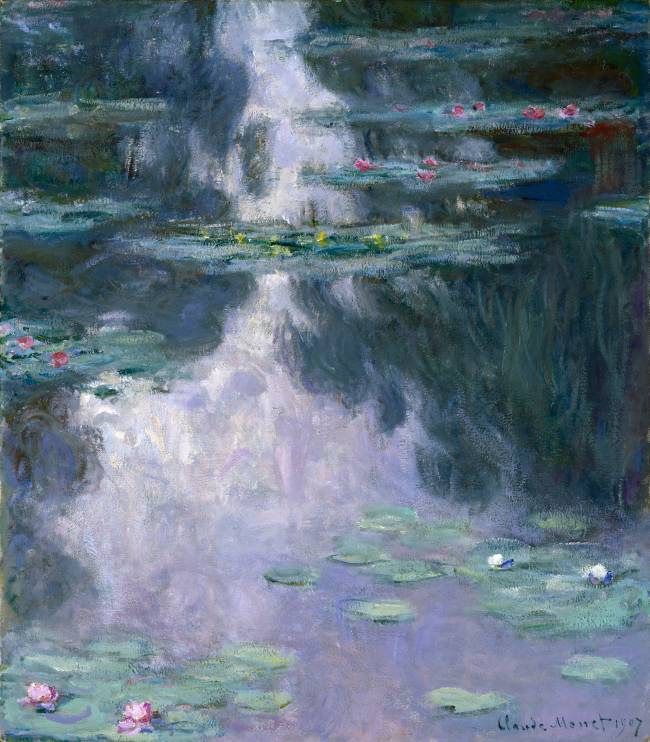 Claude Monet, Water Lilies (Nymphéas), 1907. © The Museum of Fine Arts, Houston; Thomas R. DuBrock monet-masp