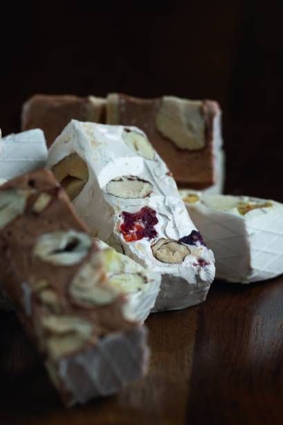 Hagi Torroneria e Chocolateria: torrones de vários sabores