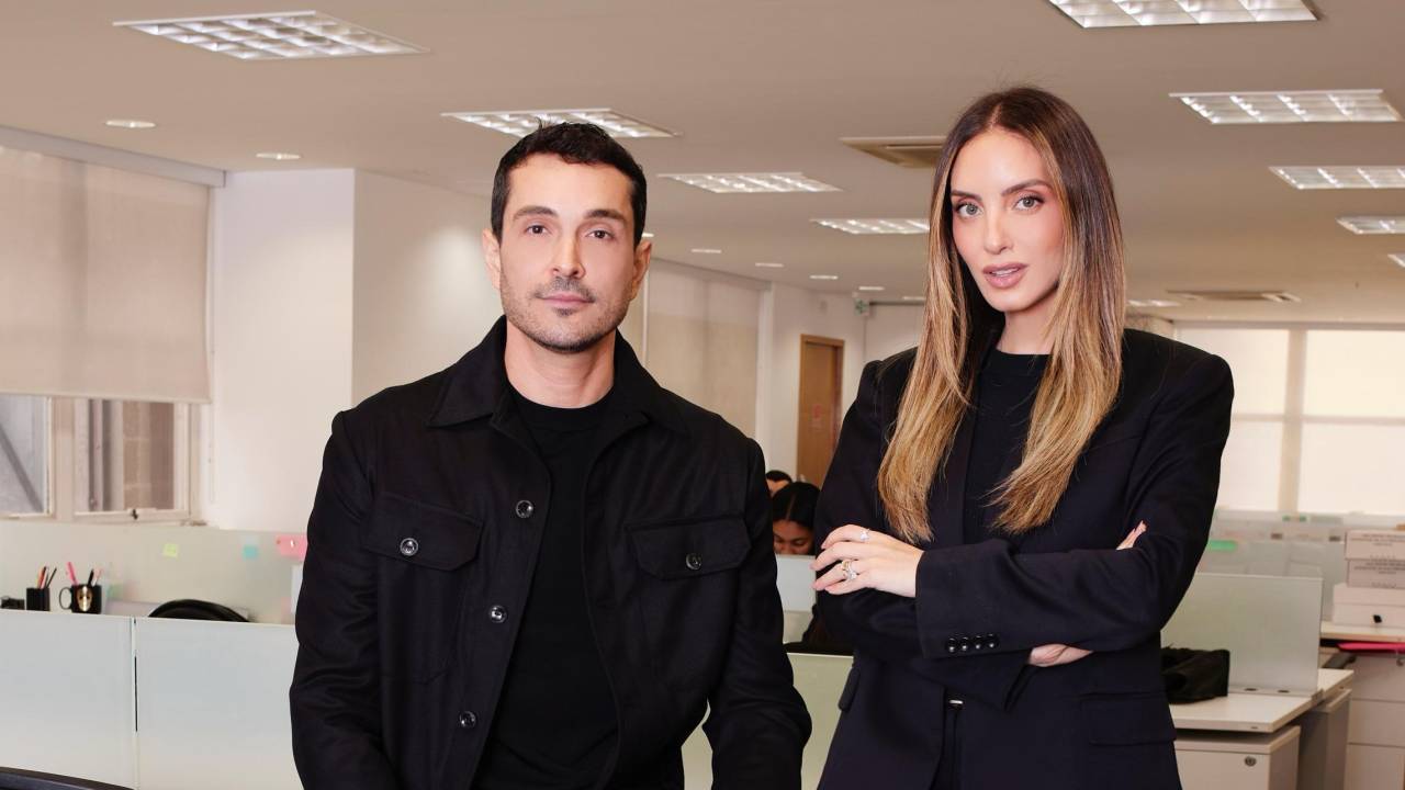 Fernando Bento e Lelê Saddi, da holding de comunicação Grupo POP