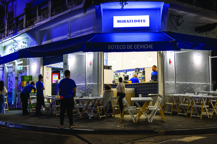 Miraflores fachada Miraflores Bar de Ceviche