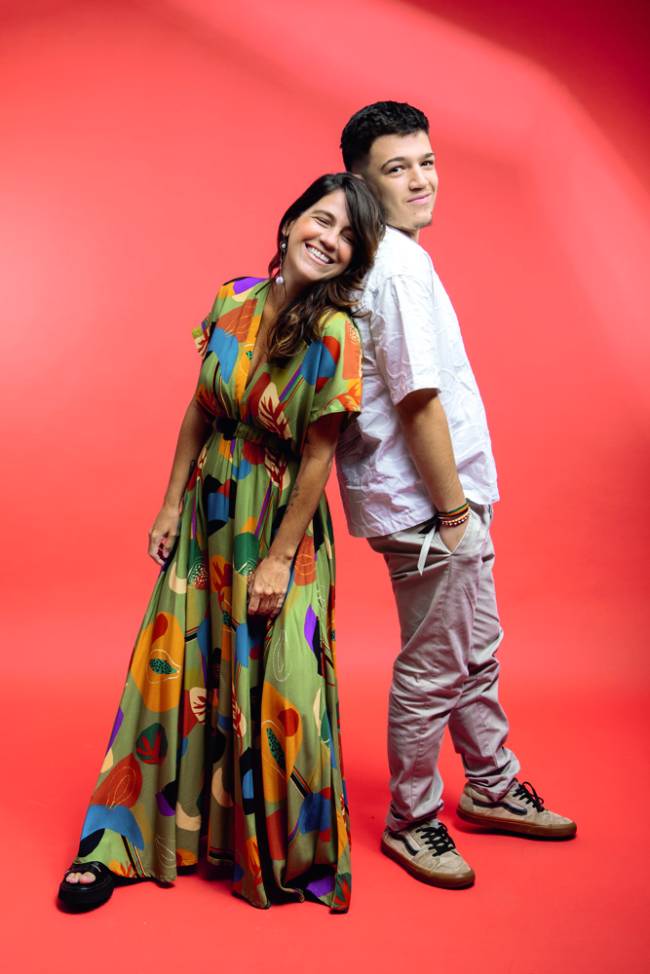 Estéfi Machado e Teo estefi-machado-filho