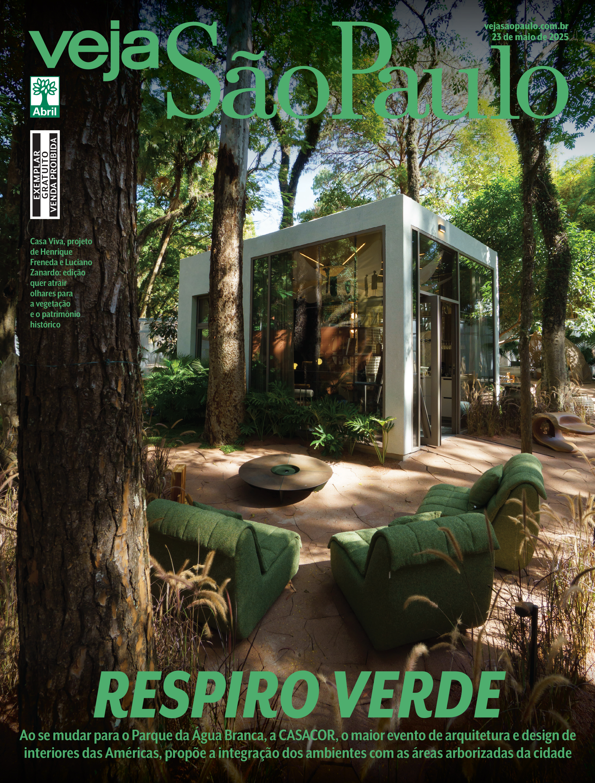 CASACOR abre edição no Parque da Água Branca com vegetação exuberante