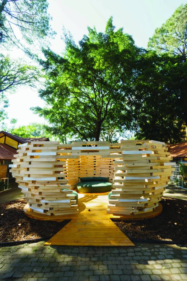 CASACOR 2025 Parque da Água Branca Instalação 'Ninho', de Marko Brajovic
