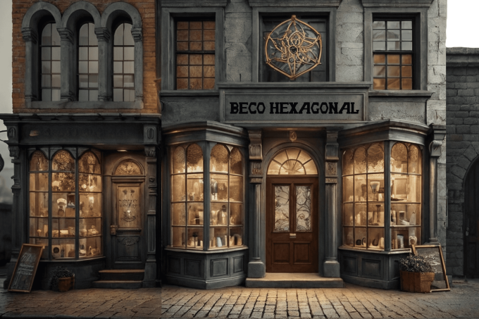 Beco Hexagonal Harry Potter