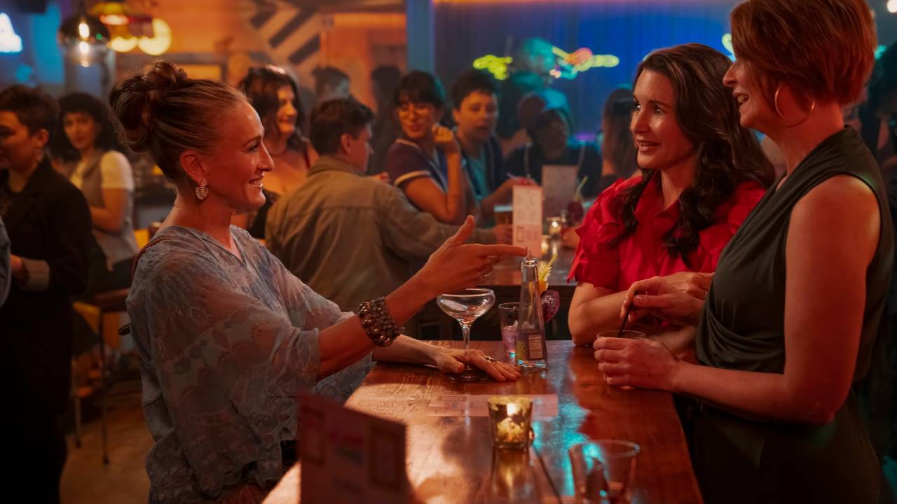 Carrie, Charlotte e Miranda em 'And Just Like That...': novos rumos na história das amigas