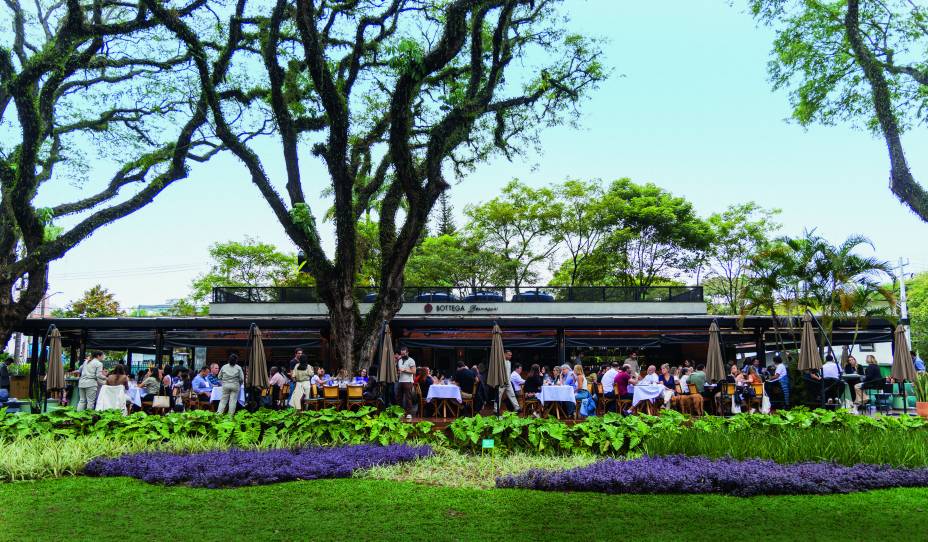 Bottega Bernacca: visual repleto de verde