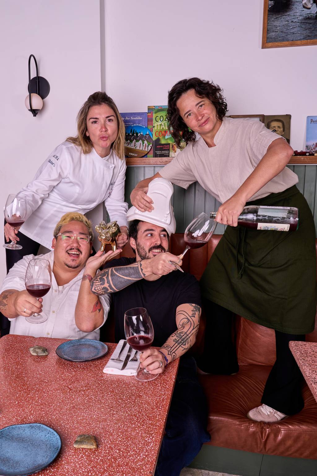 Borgo Mooca Chefs do evento Casa Aberta juntos