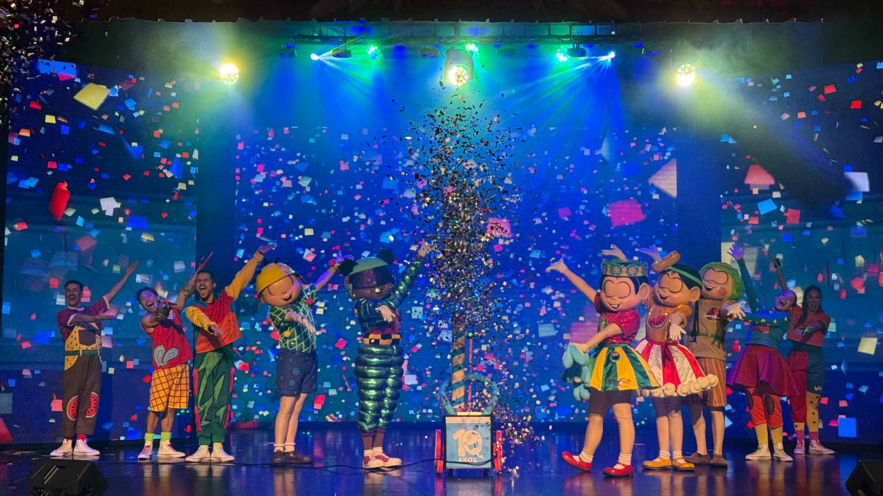 Turma da Mônica no palco