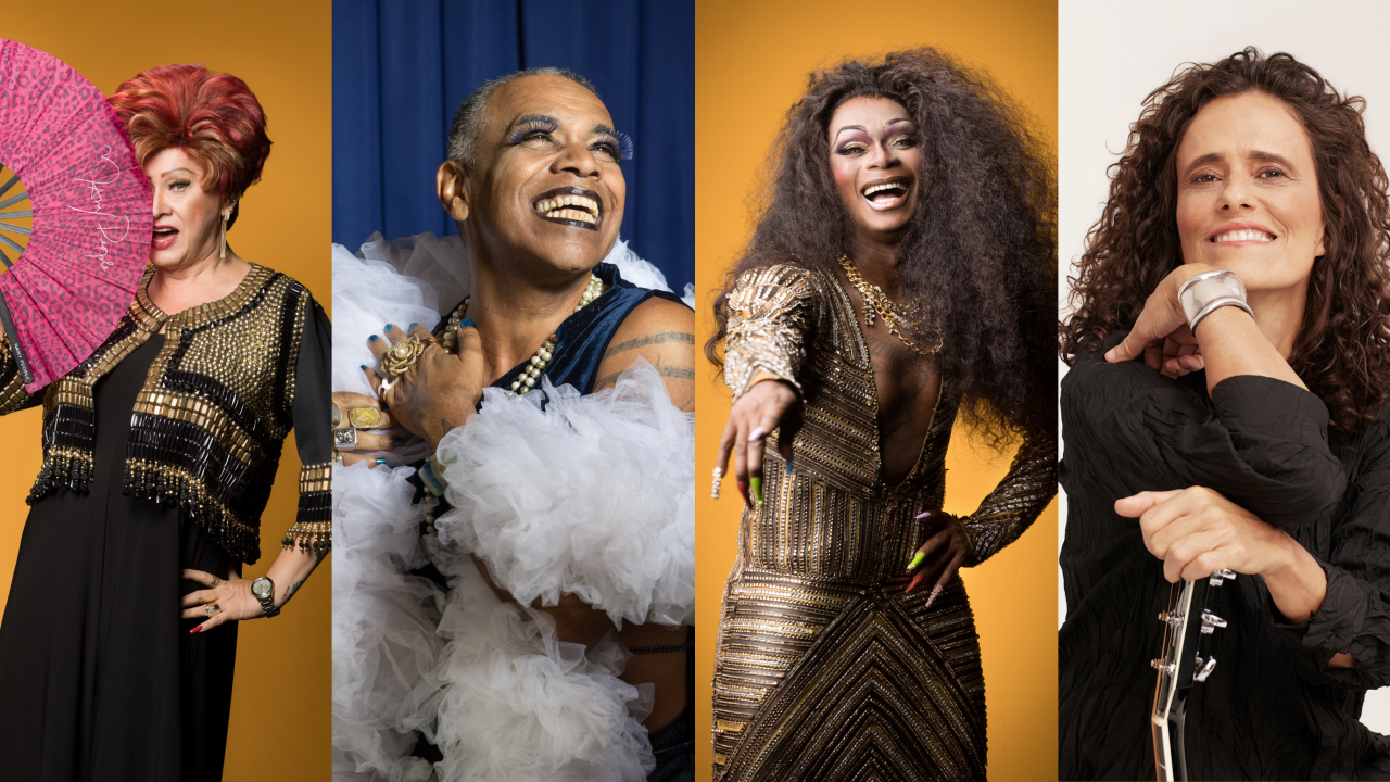 retratos do tempo: vozes artísticas de Nany People, Márcio Januário, Marcia Pantera e Zélia Duncan