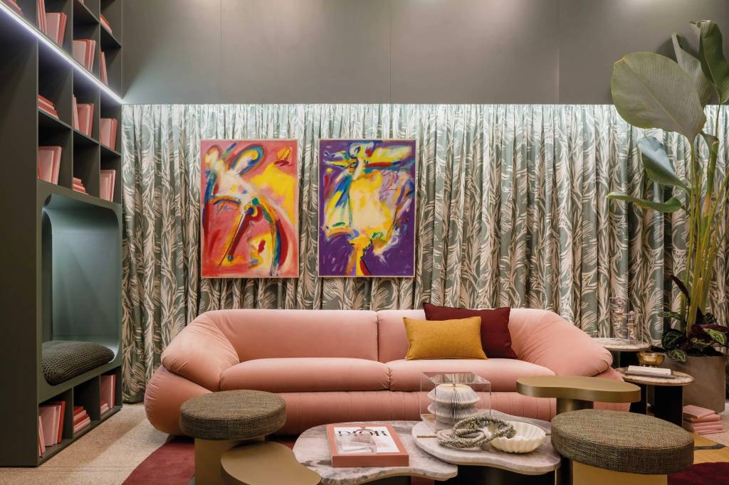 Recanto de Histórias e Cores - Daniela Funari Arquitetura. Projeto da CASACOR São Paulo 2025.