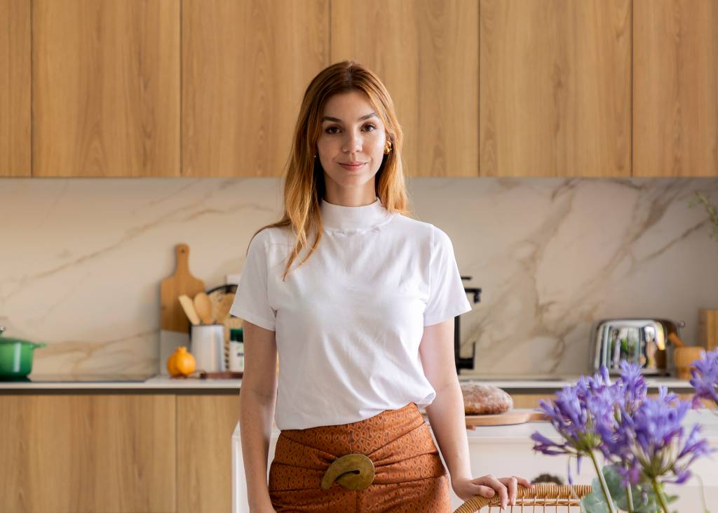 Jogando golfe à beira mar