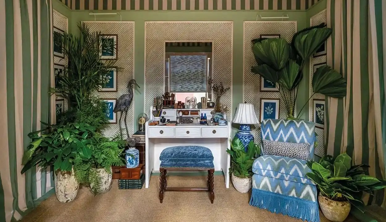 Ale Mellos Arquitetura de Interiores - Gazebo da Botânica. Projeto da CASACOR São Paulo 2025.