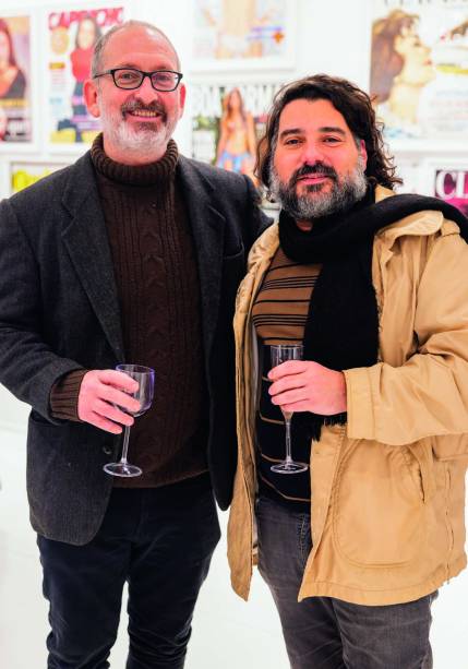 O fotógrafo Roberto Setton e o editor Fabio Codeço O fotógrafo Roberto Setton e o editor Fabio Codeço