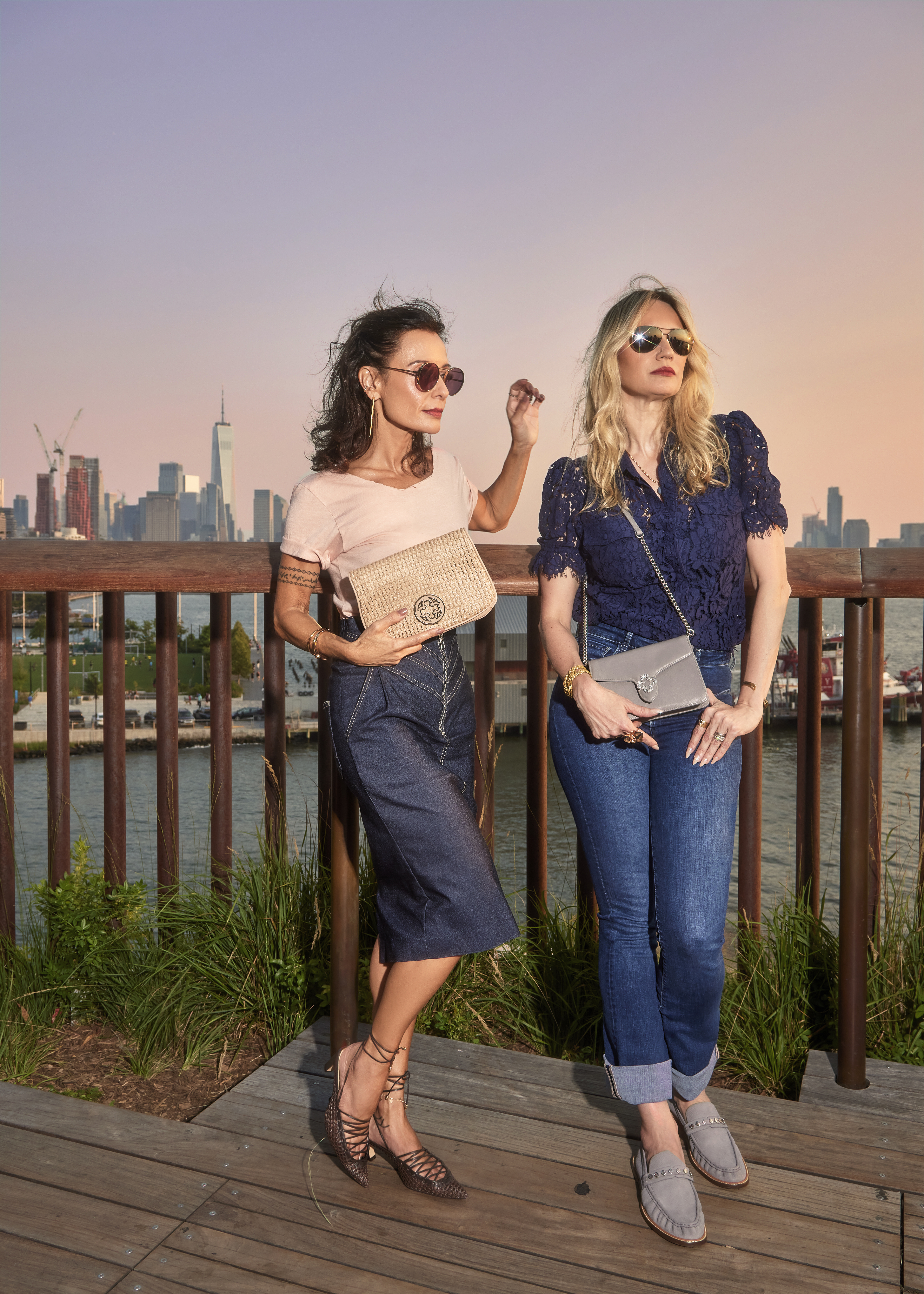Campanha Capodarte: Sil Curiati e Fabiana Saba em Nova York