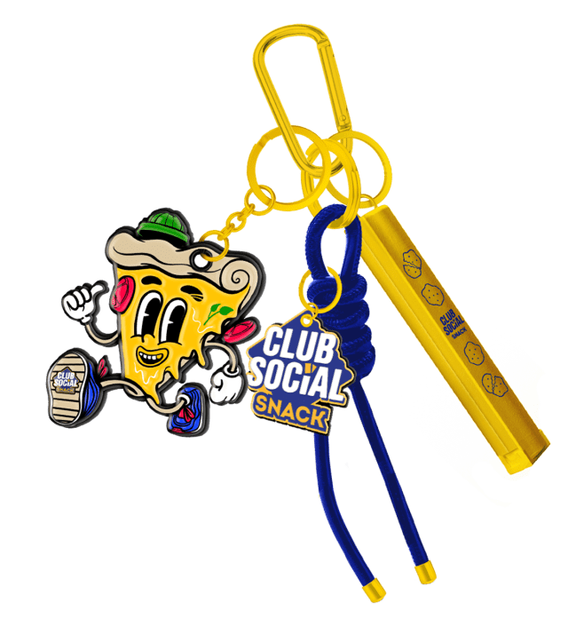 Chaveiro do Club Social no Lollapalooza Chaveiro do Club Social no The Town