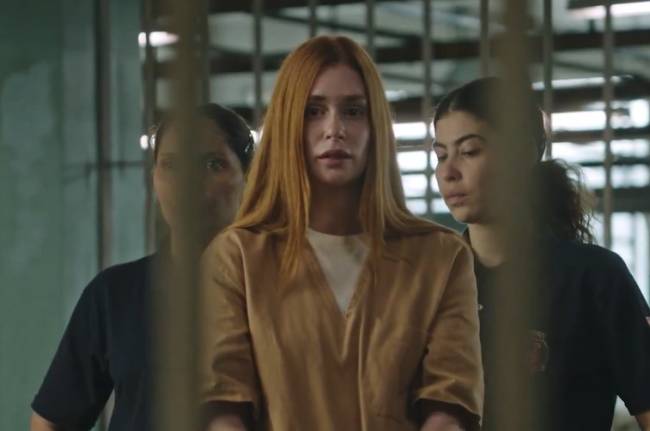 Marina Ruy Barbosa no papel de Suzane von Richthofen em ‘Tremembé’