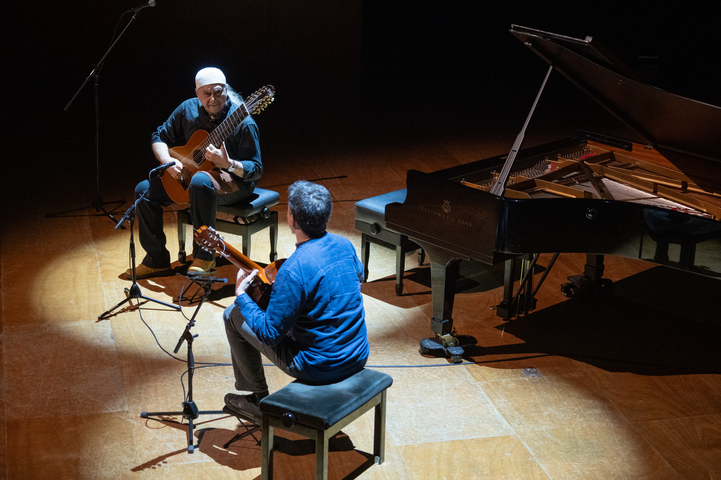 Egberto Gismonti e Daniel Murray: show do duo no Blue Note