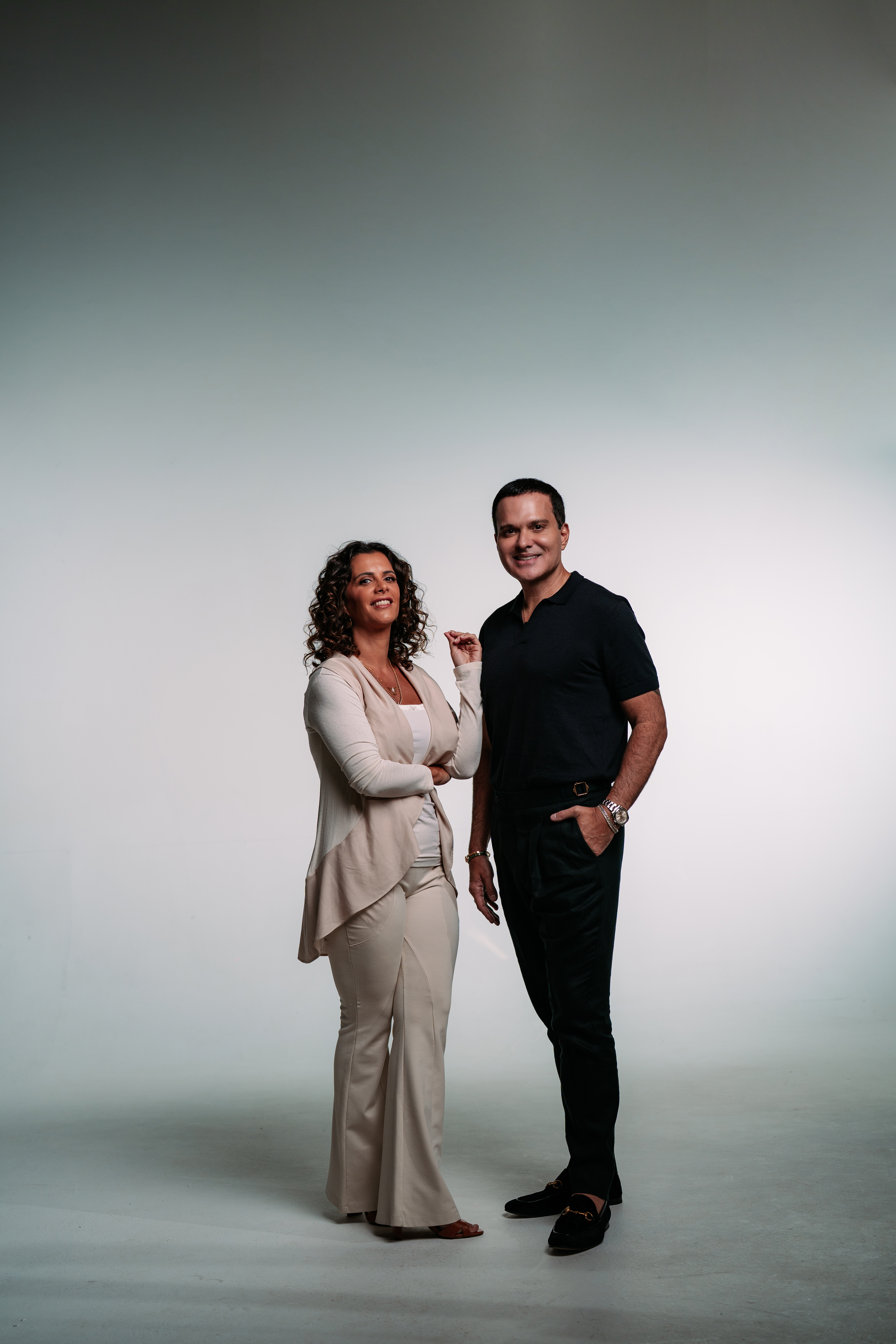 Marina Bedaque e Luciano Moura