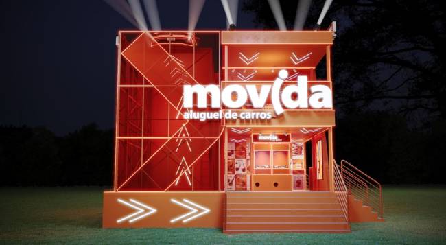 Estande da Movida no The Town Estande da Movida no The Town