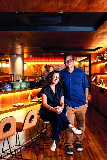 Hirá Izakaya: Valéria e Daniel