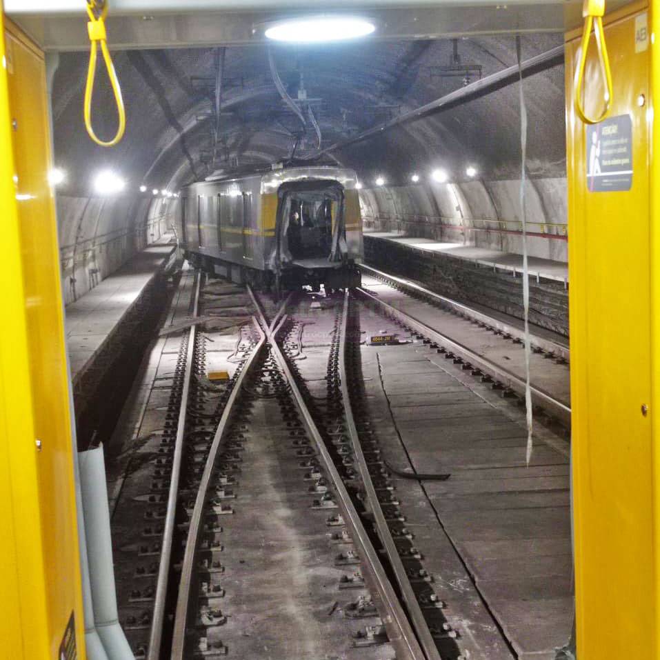 Como está a Linha 4-Amarela 4 dias após o acidente?