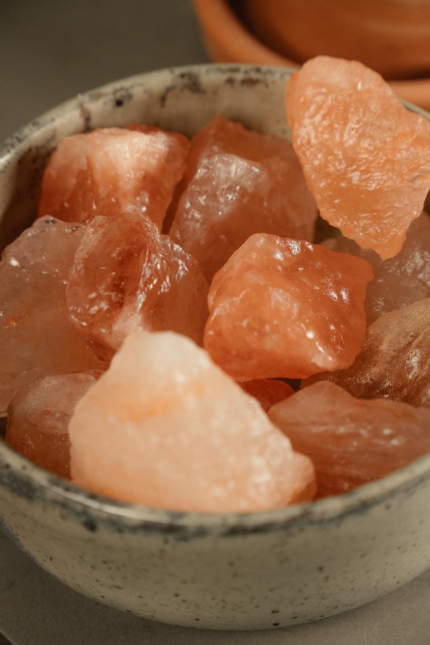 Pedras de sal do Himalaia: terapias exclusivas