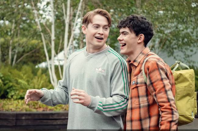 SERIE 3 HEARTSTOPPER Crédito Netflix Divulgação Kit Connor e Joe Locke em 'Heartstopper'