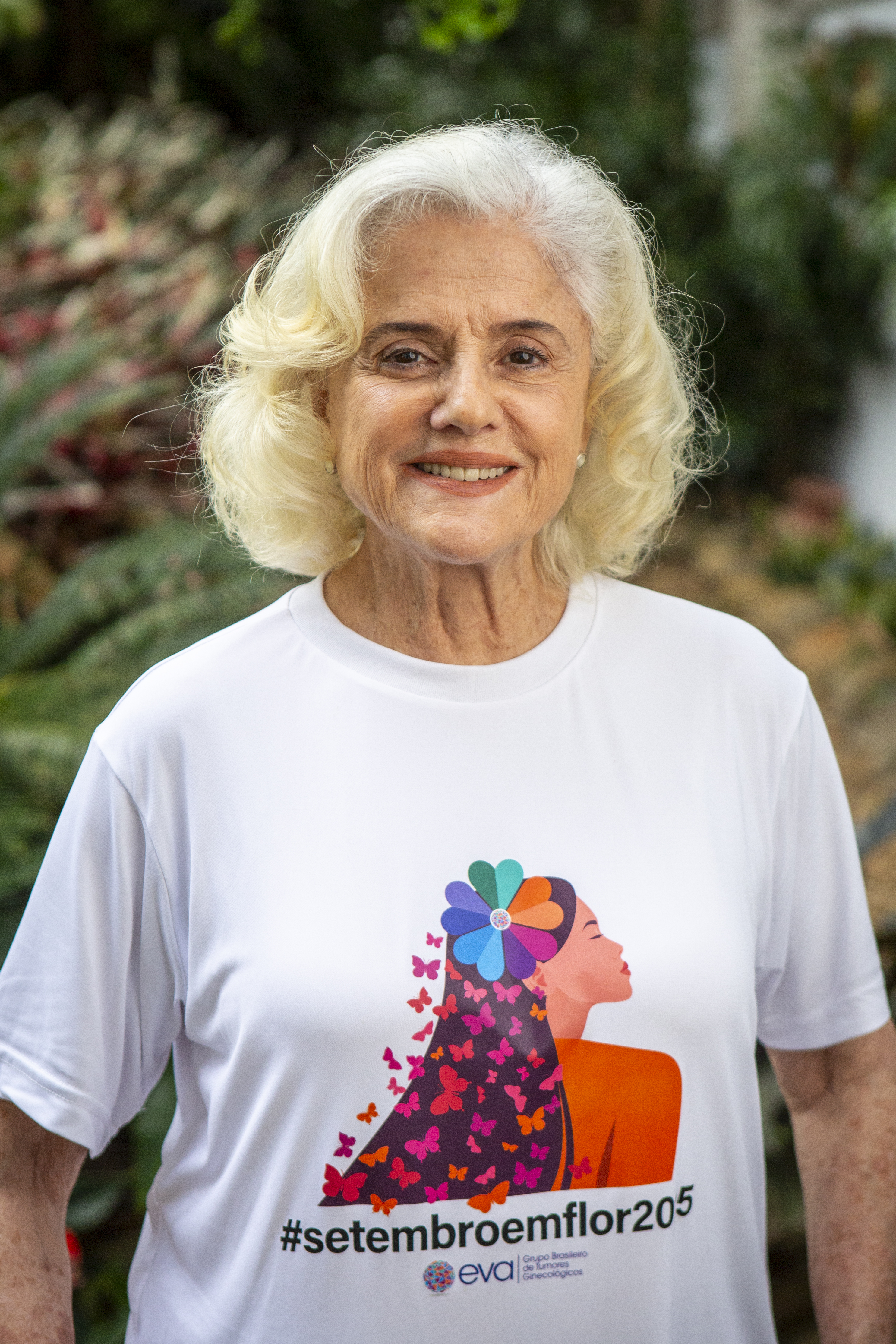 Marieta Severo em campanha Setembro em Flor