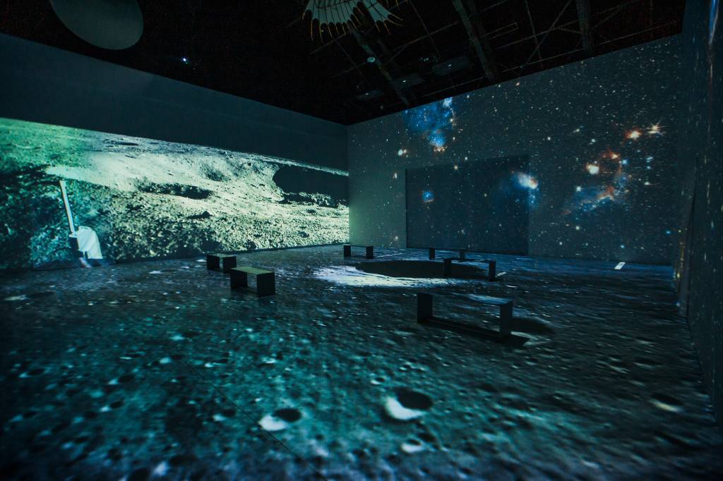 Exposição imersiva sobre o universo com imagens reais da NASA inaugura em SP