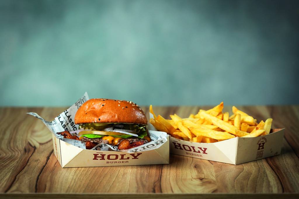 Holy Burger hambúrguer