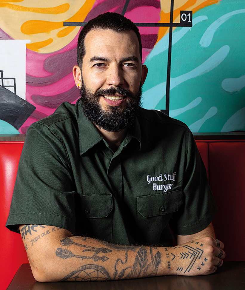 Good Stuff Burger: o proprietário, Rafael Capelo Good Stuff Burger: o proprietário, Rafael Capelo