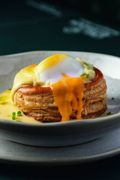 Casa Allamanda: vol-au-vent de bacalhau como benedictines