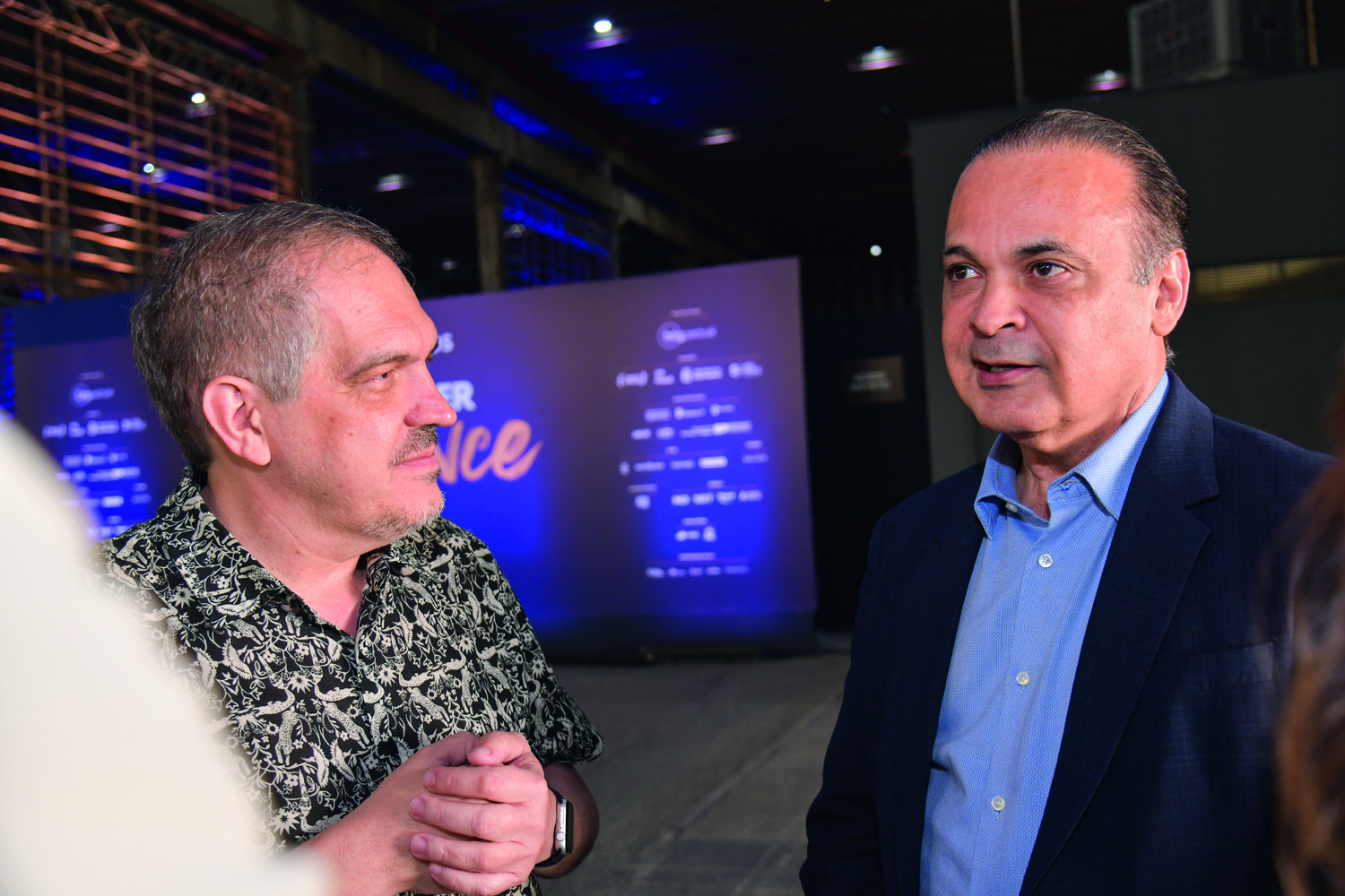 Comer & Beber Experience 2025: Loren&ccedil;ato e Roberto de Lucena (secret&aacute;rio estadual de Turismo e Viagens)