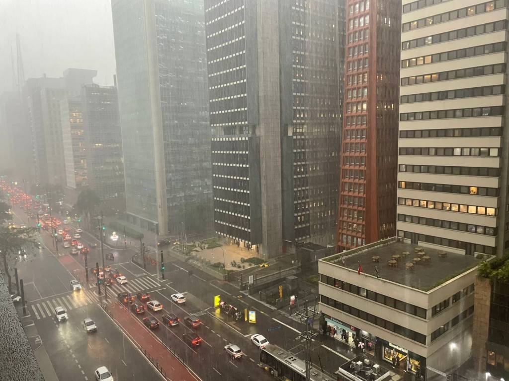 Chuva derruba árvores e causa alagamentos na Grande SP