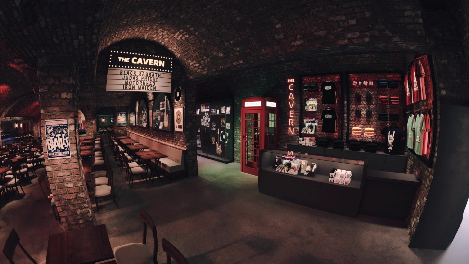 O interior da casa de shows: espa&ccedil;o no Shopping Vila Ol&iacute;mpia