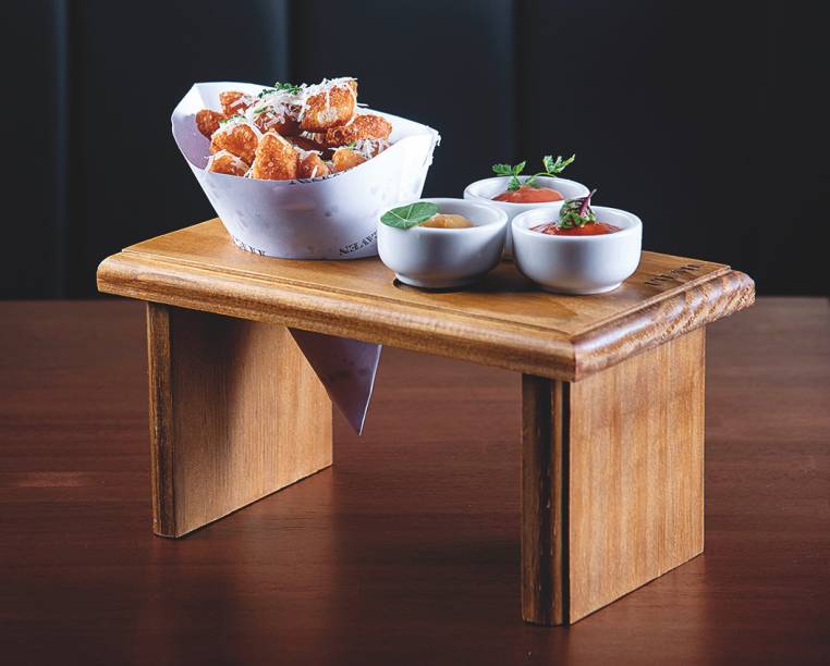 D'Heaven: nhoque frito