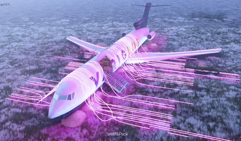 Vintage Culture faz festival de música com pista de dança dentro de avião