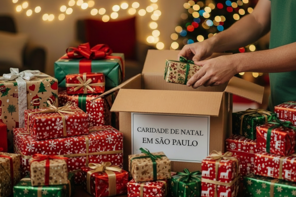Natal solidário em São Paulo
