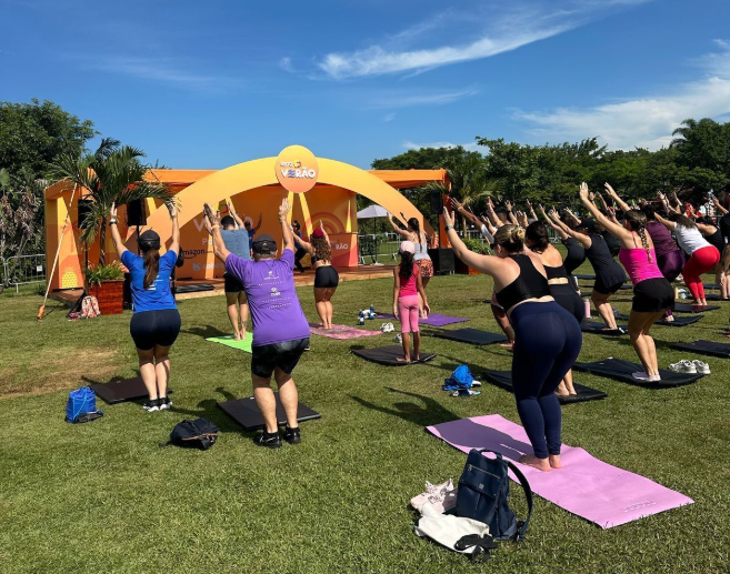 Parque Burle Marx recebe evento de bem - estar gratuito nos fins de semana