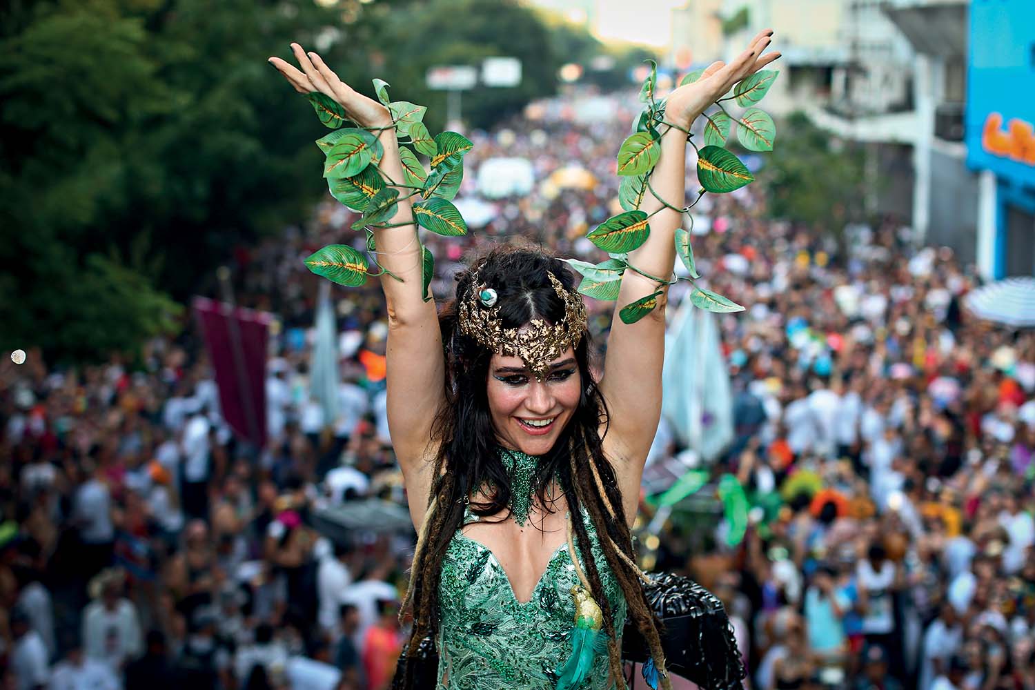 Alessandra Negrini no Acadêmicos do Baixo Augusta